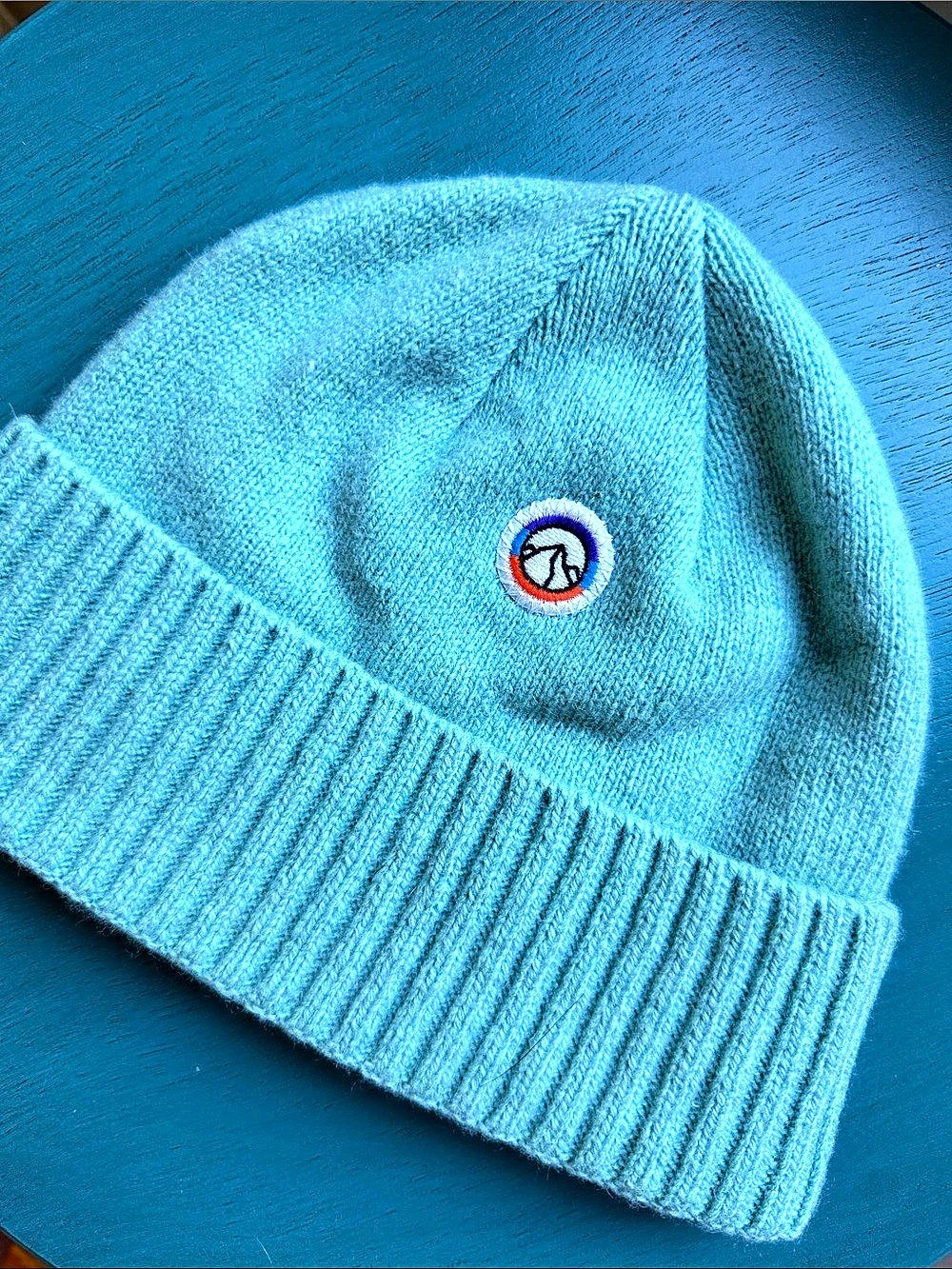 Patagonia Ribbed Beanie in teal